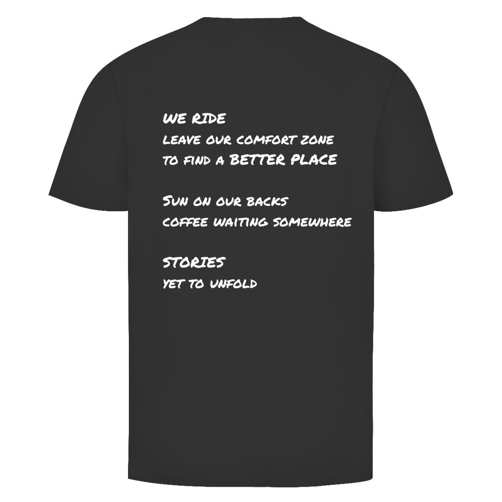 We Ride Poem T-Shirt