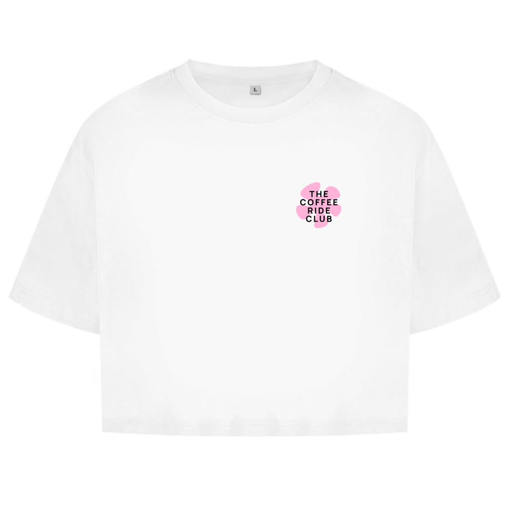 Love the Grind Women's Oversized Cropped T-Shirt
