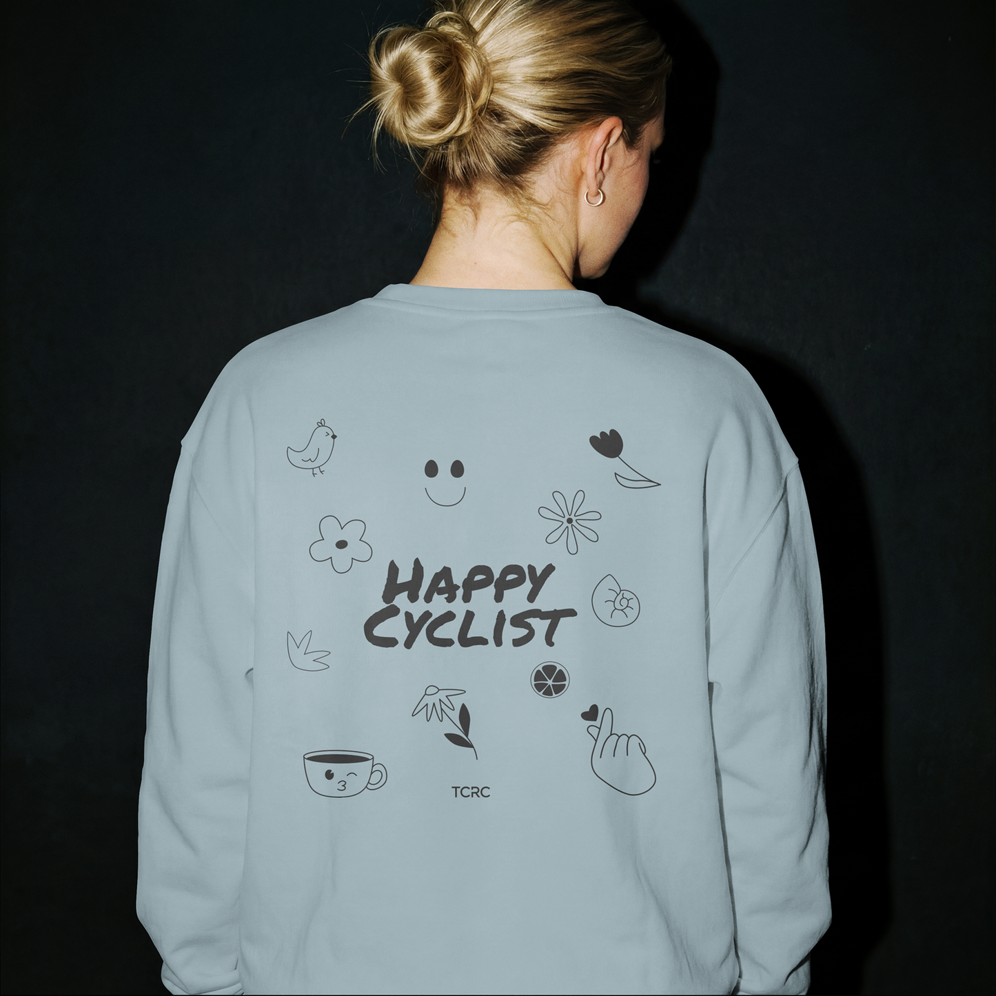 Sweatshirt Happy Cyclist