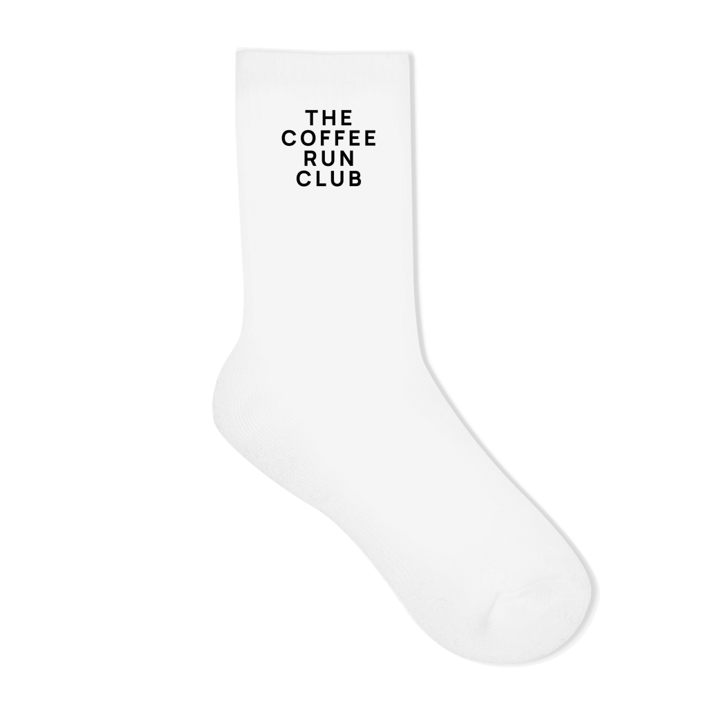 The Coffee Run Club Crew Socken