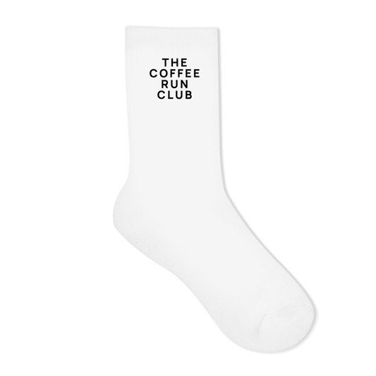 The Coffee Run Club Crew Socken